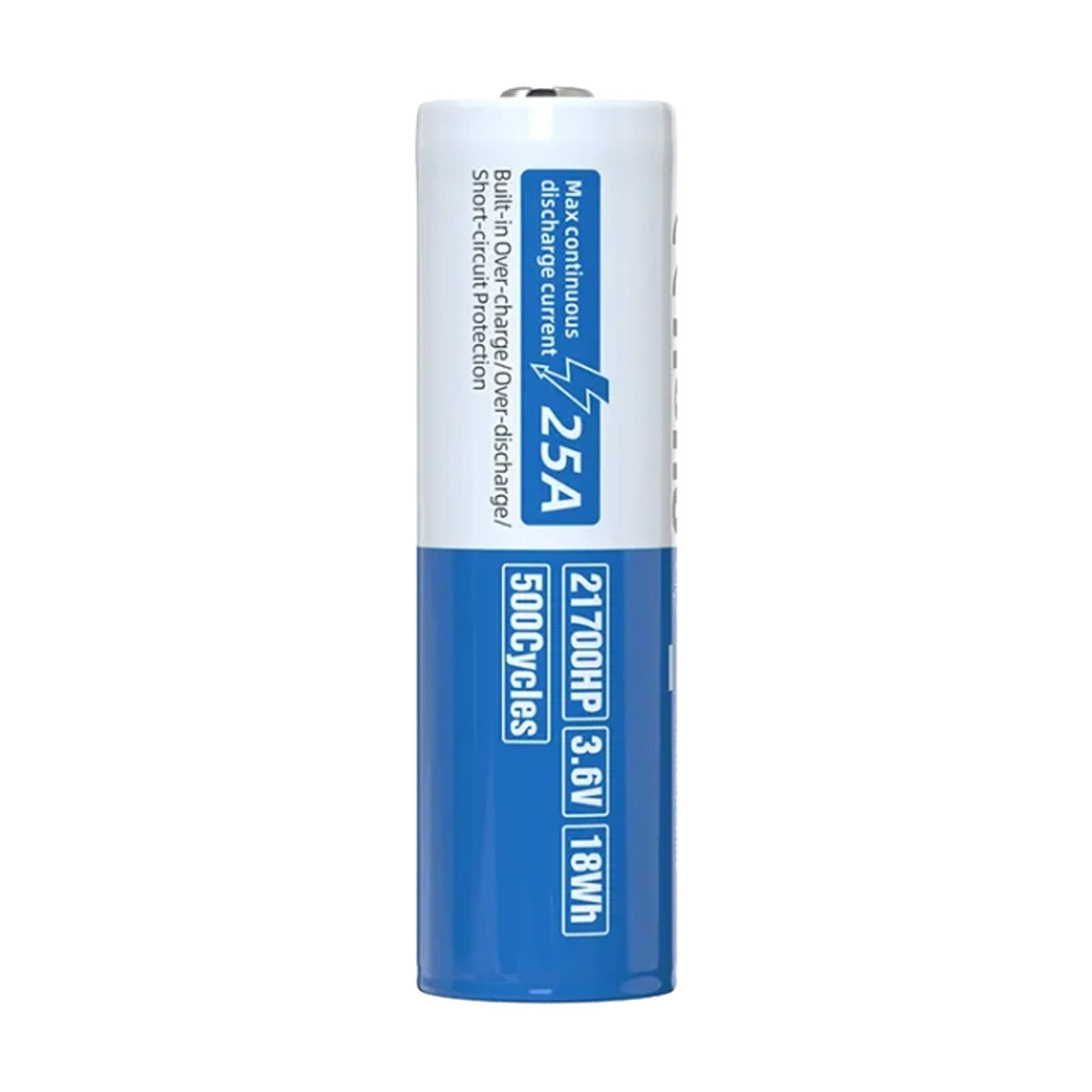 XTAR 21700 25A Discharge Rechargeable Li-ion Battery 5000mAh