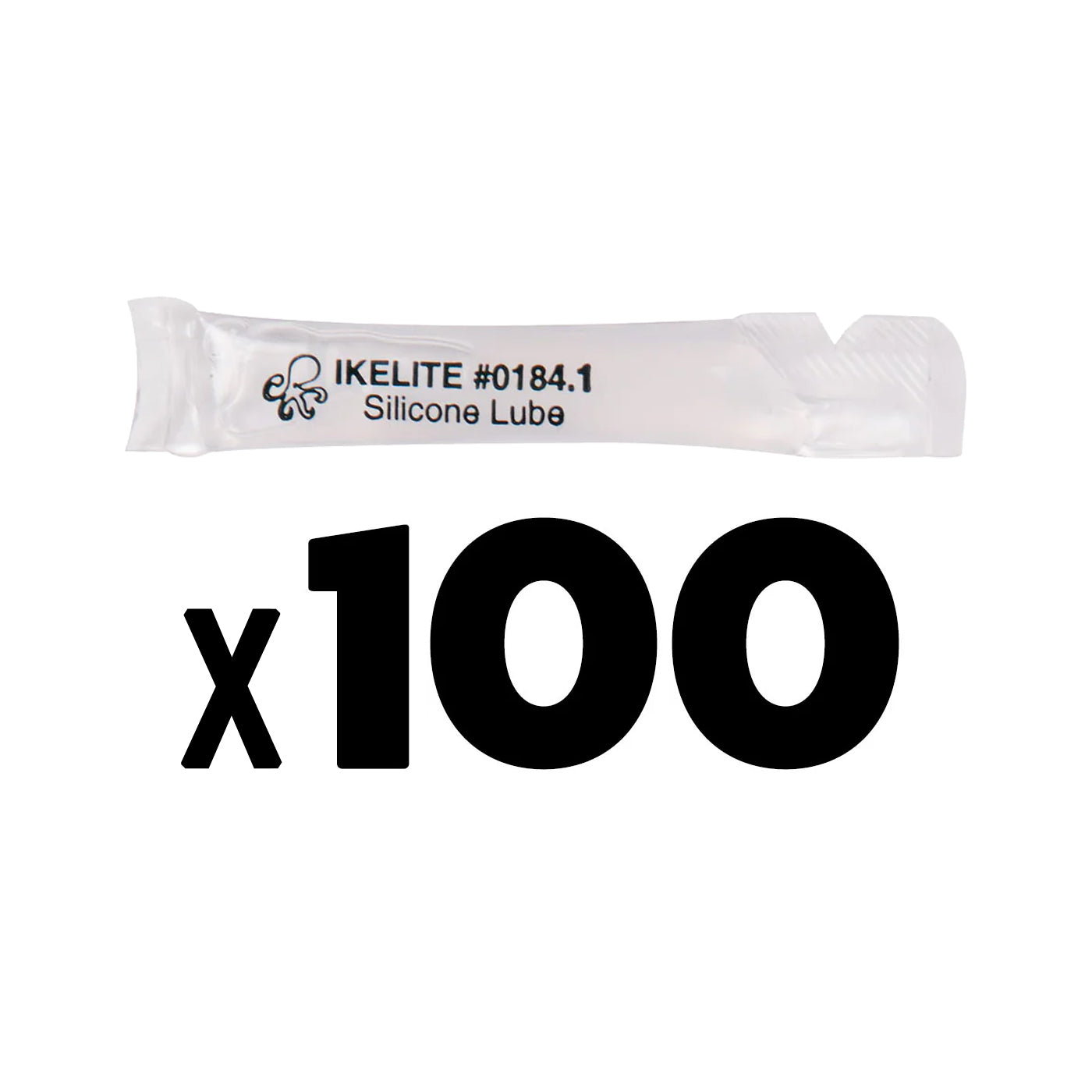 Silicone Lubricant Bulk Pack - 100 x 1cc Tubes