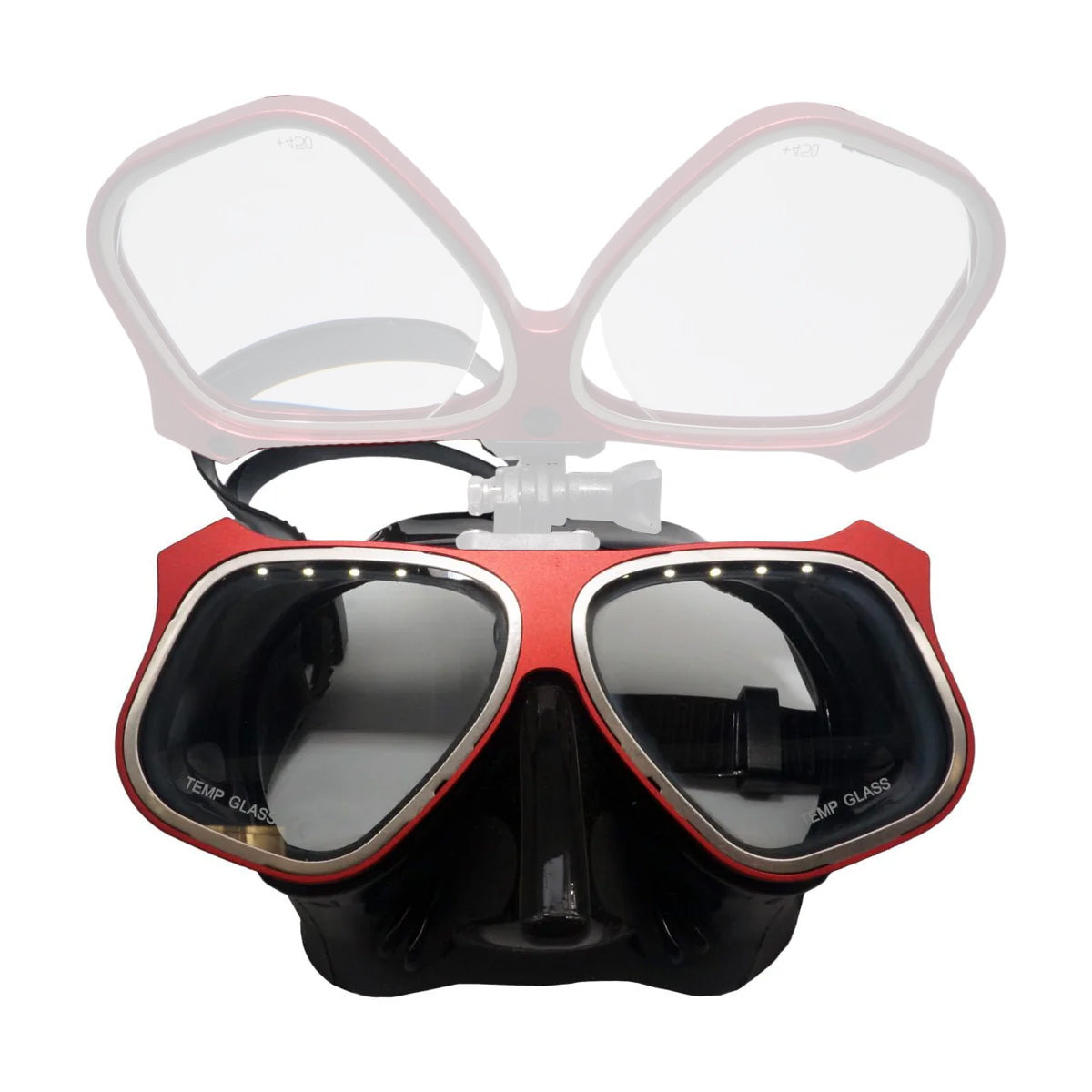 HYPERION Diving Mask for Magnifying Flip Lens