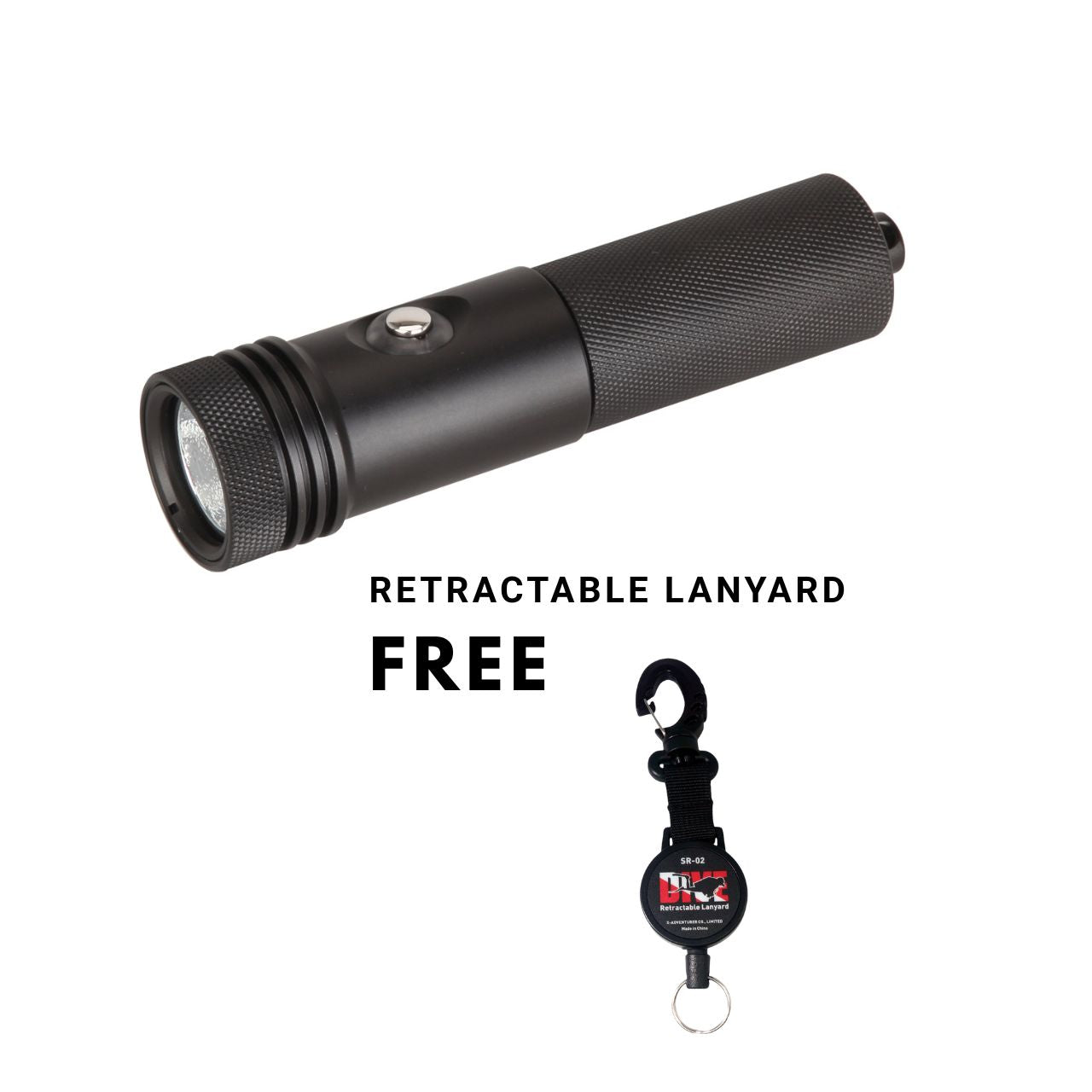 X-Adventurer M650 Torch & Free Retractable Lanyard