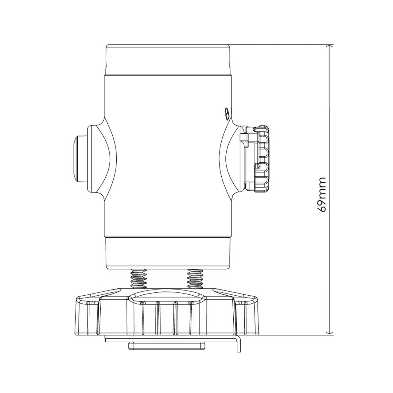 AOI QUICK RELEASE C/S MOUNT
