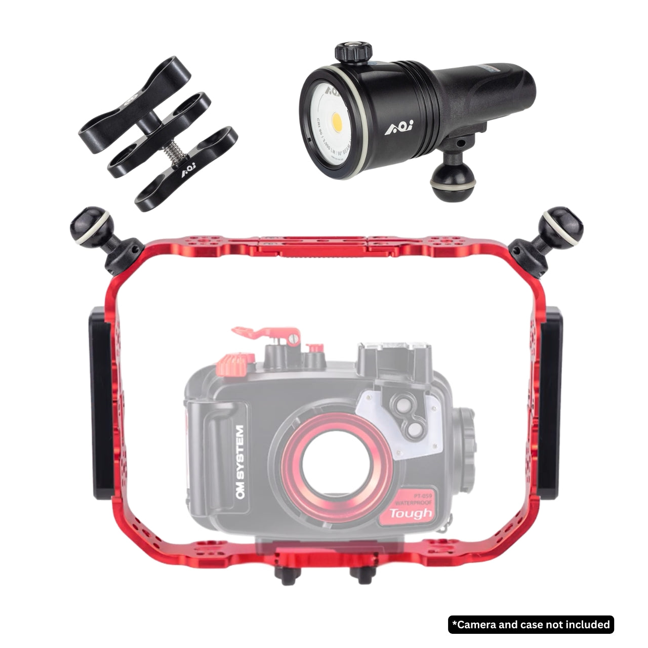 AOI OM TG-7 Video Light Travel Package