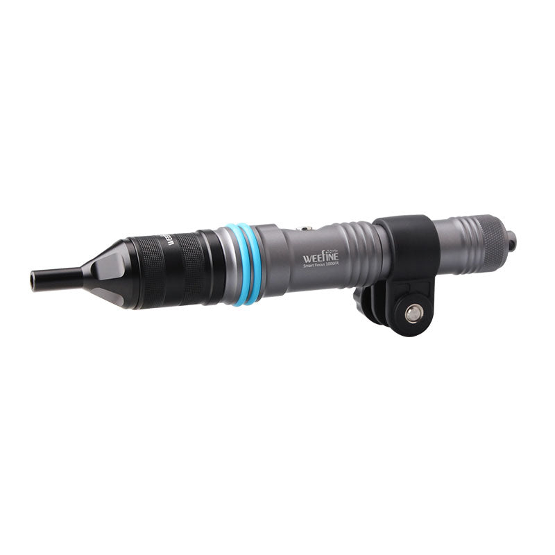 Weefine Smart Focus 1200 v2 Underwater Video Light with Snoot & Filters