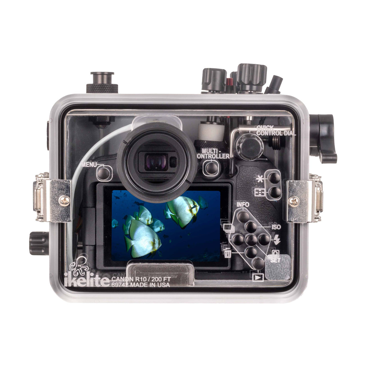 Ikelite Canon EOS R10 Deluxe Kit W/ Handles & Vacuum
