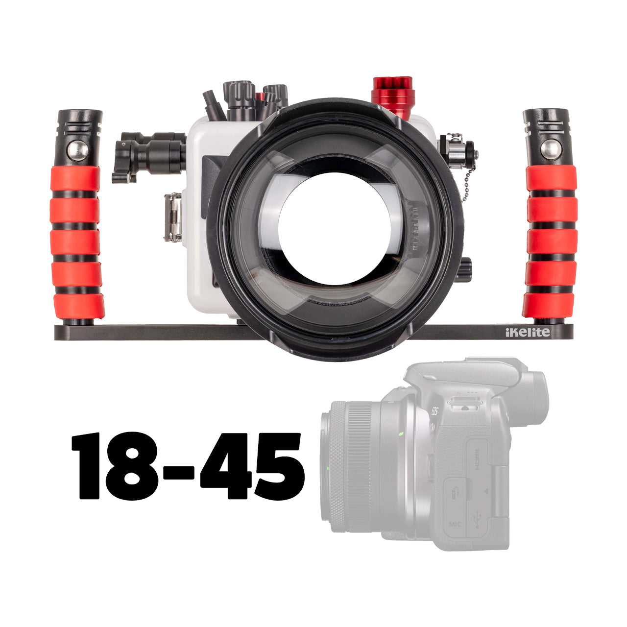 Canon EOS R10 Housing 18-45mm - Fibre Optic