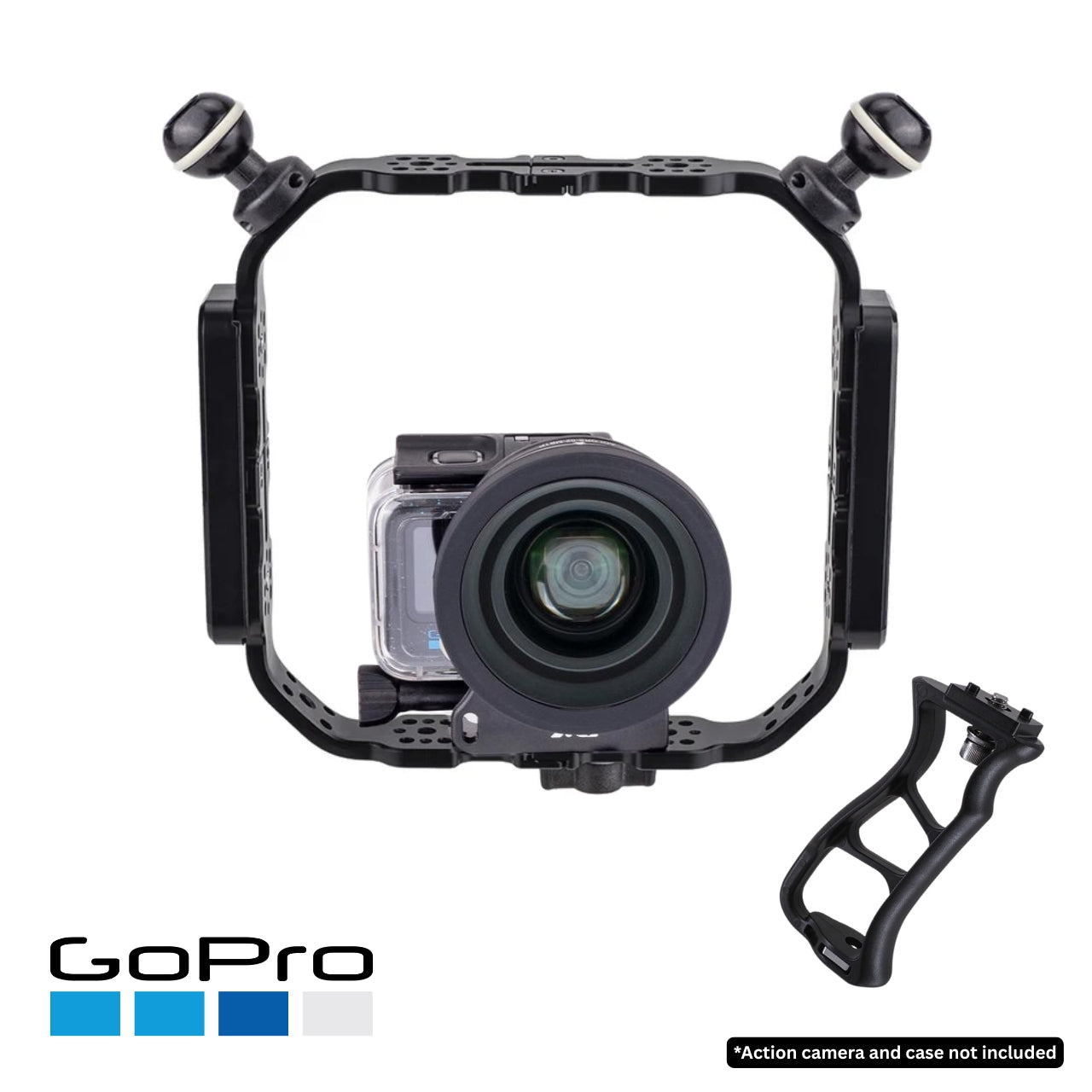 AOI Compact Tray & Close-Up Lens GoPro Travel Kit